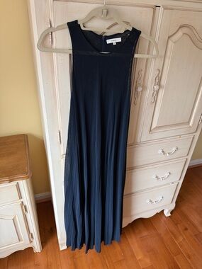 Vince Black Sleeveless Maxi Dress